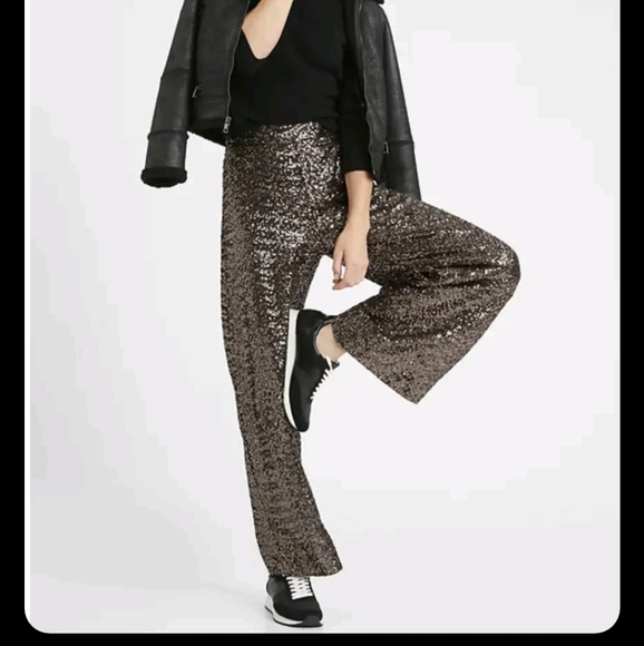 NWT Banana Republic Sequin Pant - Picture 3 of 7